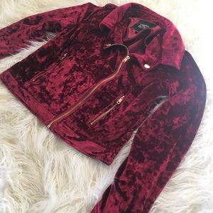 Velvet jacket